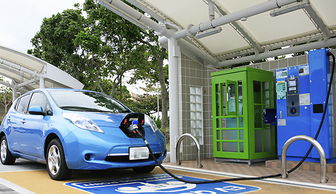 沖繩 面向ev電動汽車租賃的充電管理系統